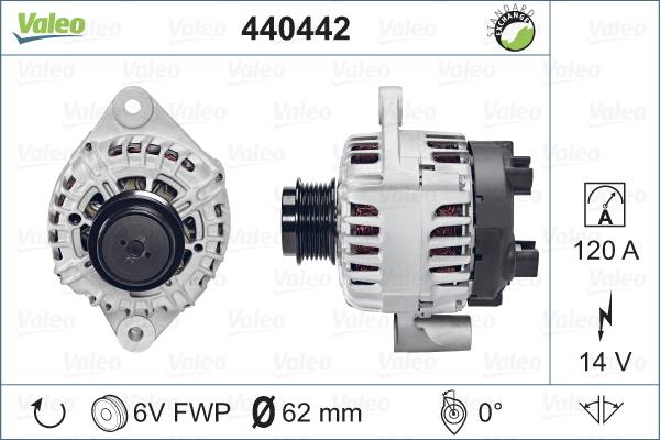 Valeo 440442 - Alternatore autozon.pro