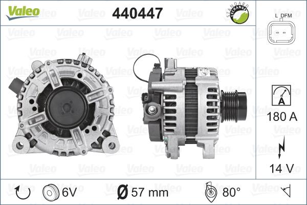 Valeo 440447 - Alternatore autozon.pro