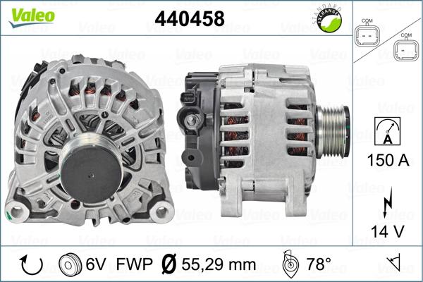 Valeo 44.04.58 - Alternatore autozon.pro