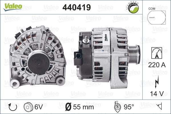 Valeo 440419 - Alternatore autozon.pro