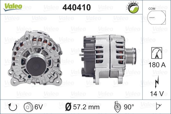 Valeo 440410 - Alternatore autozon.pro