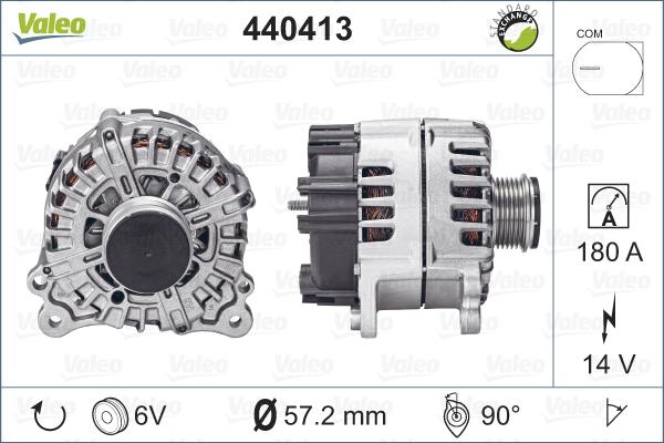 Valeo 440413 - Alternatore autozon.pro