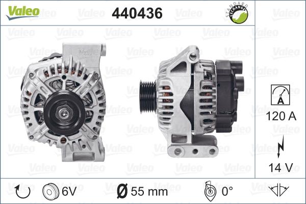 Valeo 440436 - Alternatore autozon.pro