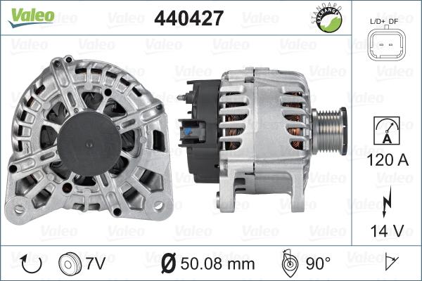 Valeo 440427 - Alternatore autozon.pro