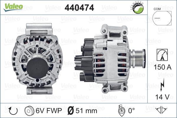 Valeo 440474 - Alternatore autozon.pro