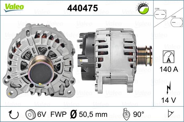 Valeo 440475 - Alternatore autozon.pro