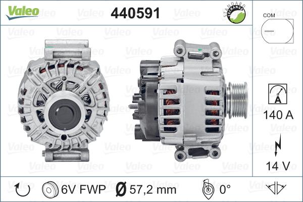 Valeo 440591 - Alternatore autozon.pro