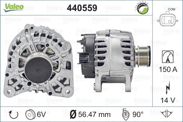 Valeo 440559 - Alternatore autozon.pro