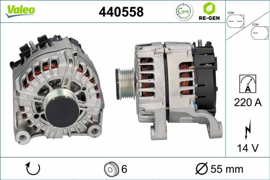 Valeo 440558 - Alternatore autozon.pro