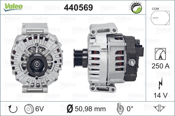 Valeo 440569 - Alternatore autozon.pro