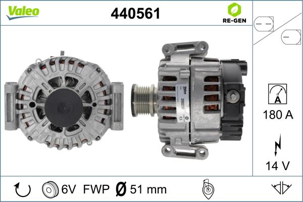 Valeo 440561 - Alternatore autozon.pro