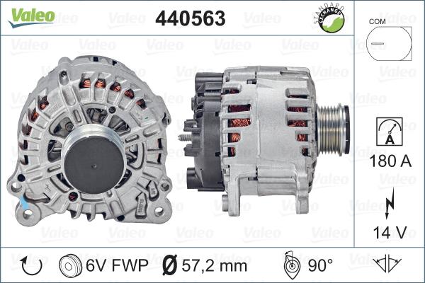 Valeo 440563 - Alternatore autozon.pro