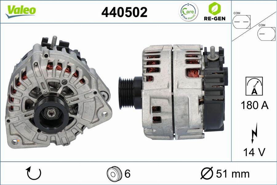 Valeo 440502 - Alternatore autozon.pro