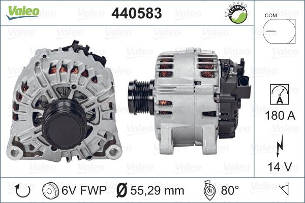 Valeo 440583 - Alternatore autozon.pro