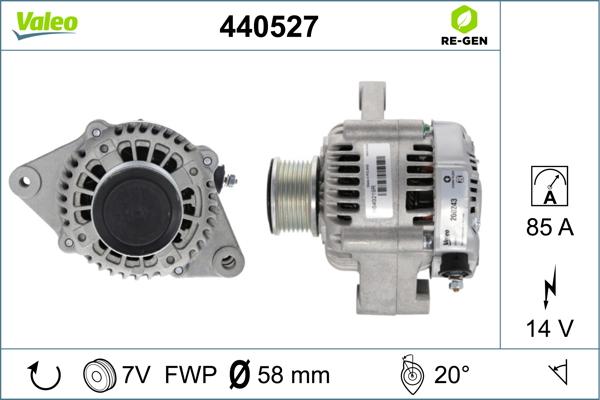 Valeo 440527 - Alternatore autozon.pro