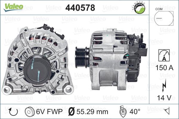 Valeo 440578 - Alternatore autozon.pro