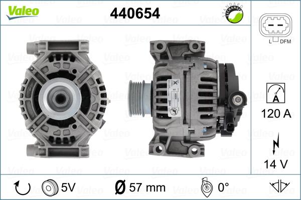 Valeo 440654 - Alternatore autozon.pro