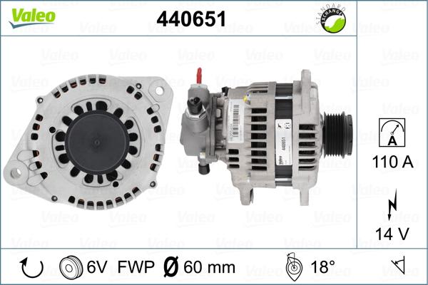 Valeo 440651 - Alternatore autozon.pro