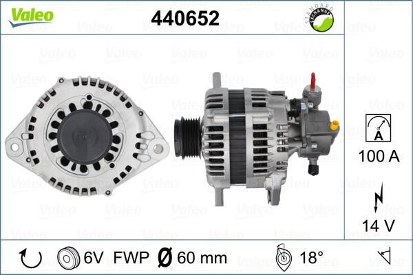 Valeo 440652 - Alternatore autozon.pro