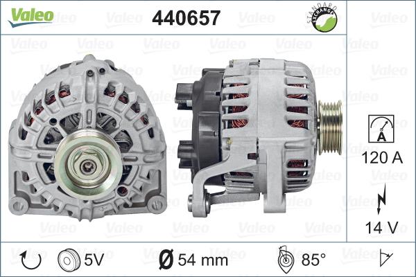 Valeo 440657 - Alternatore autozon.pro