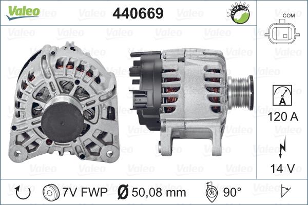 Valeo 440669 - Alternatore autozon.pro