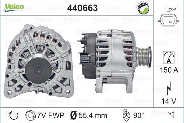 Valeo 440663 - Alternatore autozon.pro