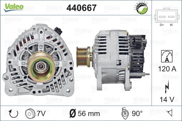 Valeo 440667 - Alternatore autozon.pro