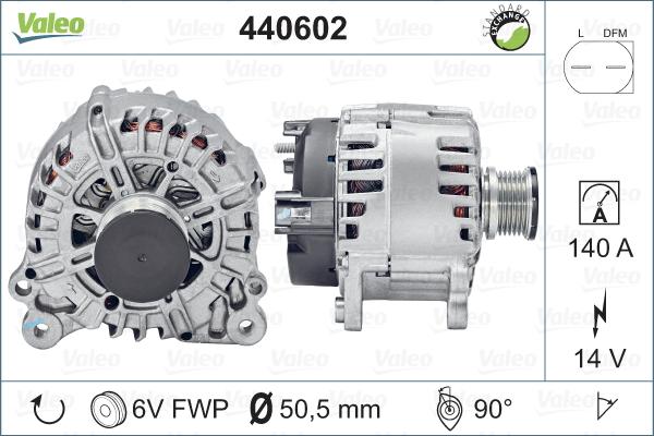 Valeo 440602 - Alternatore autozon.pro