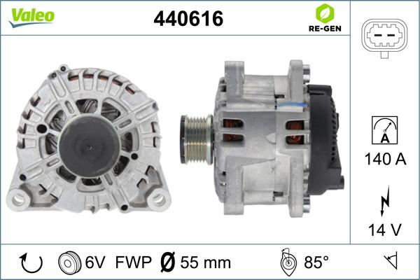 Valeo 440616 - Alternatore autozon.pro