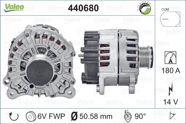 Valeo 440680 - Alternatore autozon.pro