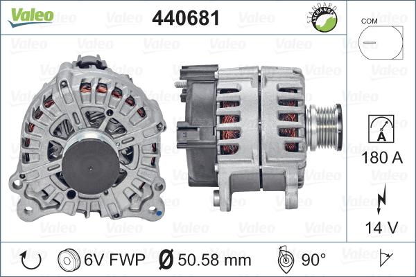 Valeo 440681 - Alternatore autozon.pro