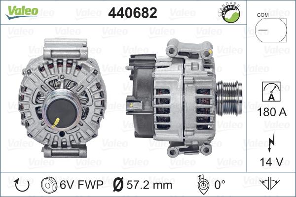 Valeo 440682 - Alternatore autozon.pro