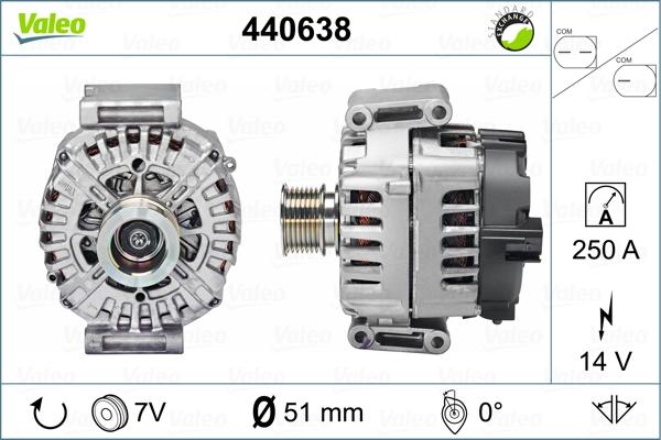 Valeo 440638 - Alternatore autozon.pro