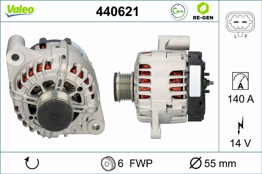 Valeo 440621 - Alternatore autozon.pro