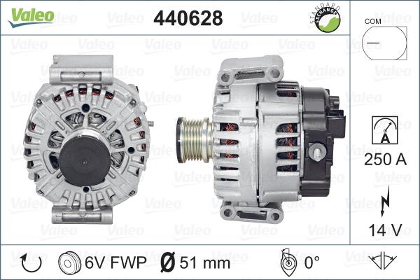 Valeo 440628 - Alternatore autozon.pro