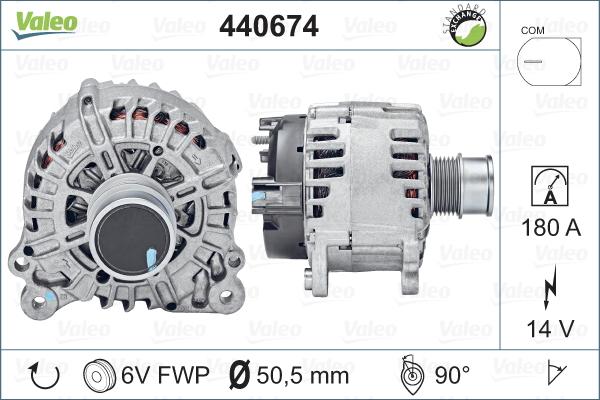 Valeo 440674 - Alternatore autozon.pro