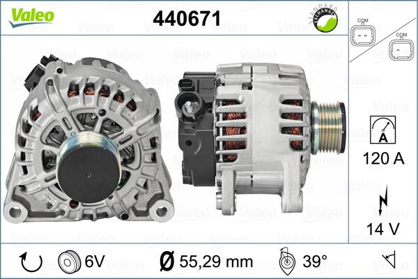 Valeo 440671 - Alternatore autozon.pro