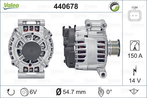 Valeo 440678 - Alternatore autozon.pro