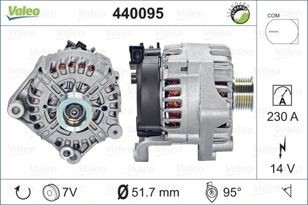 Valeo 440095 - Alternatore autozon.pro