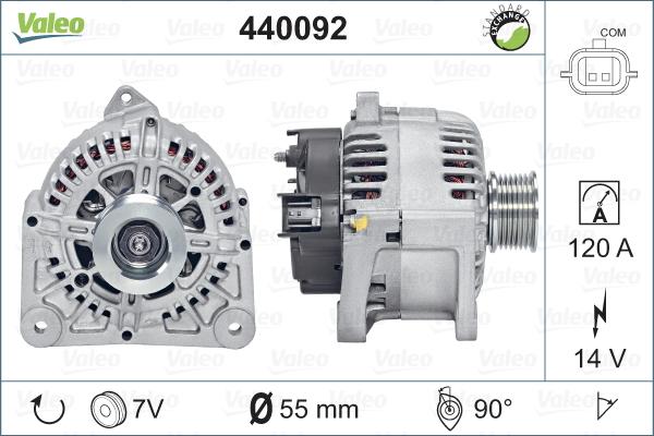 Valeo 440092 - Alternatore autozon.pro