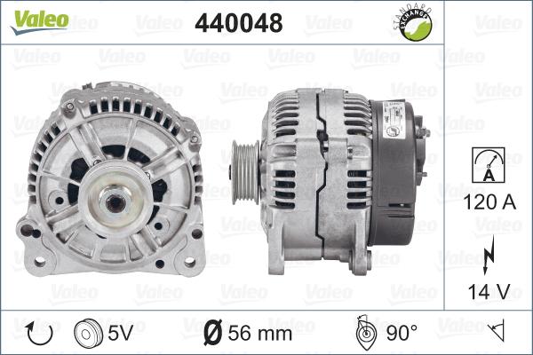 Valeo 440048 - Alternatore autozon.pro