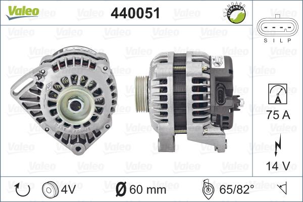 Valeo 440051 - Alternatore autozon.pro