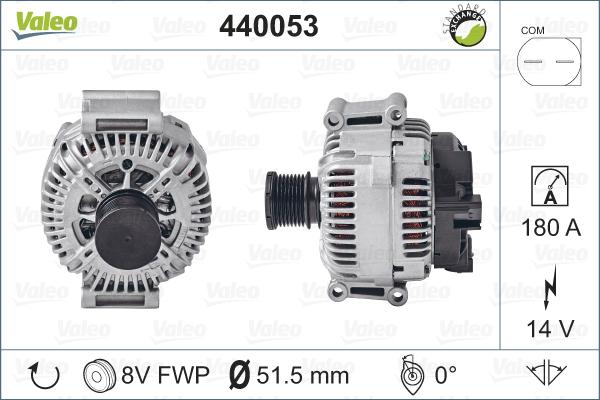 Valeo 440053 - Alternatore autozon.pro