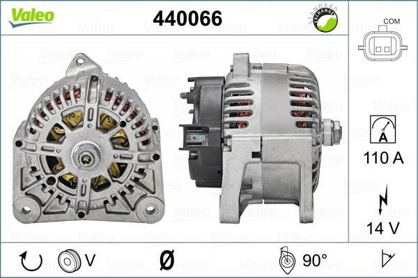 Valeo 440066 - Alternatore autozon.pro