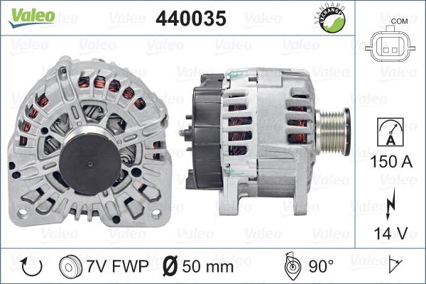 Valeo 440035 - Alternatore autozon.pro