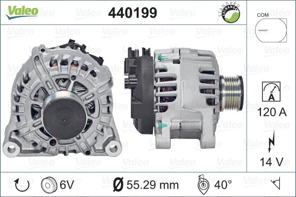 Valeo 440199 - Alternatore autozon.pro