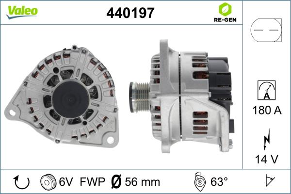 Valeo 440197 - Alternatore autozon.pro