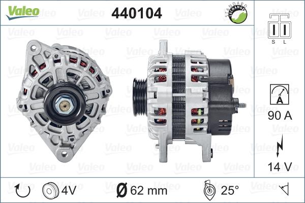 Valeo 440104 - Alternatore autozon.pro