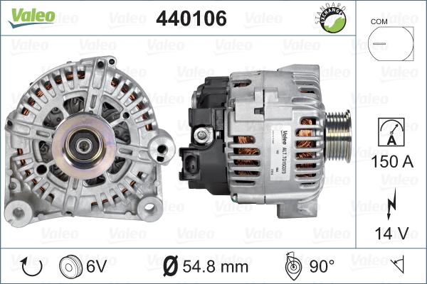 Valeo 440106 - Alternatore autozon.pro