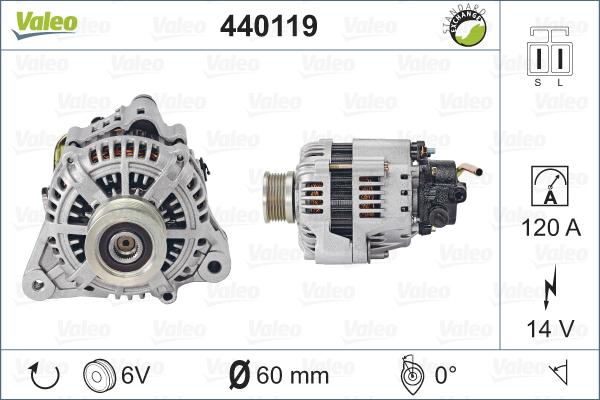 Valeo 440119 - Alternatore autozon.pro